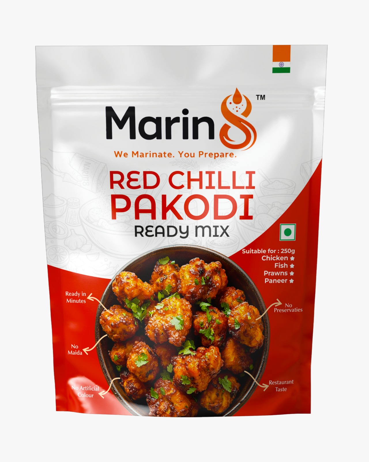 Red Chilli  Pakodi Ready-Mix
