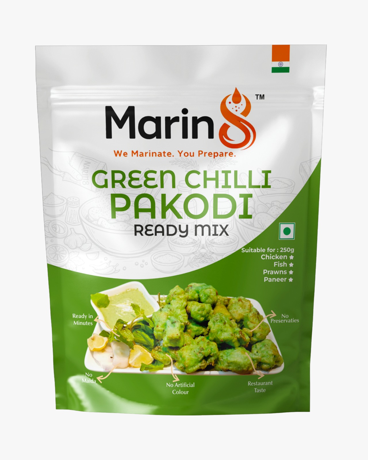 Green Chilli Pakodi Ready-Mix