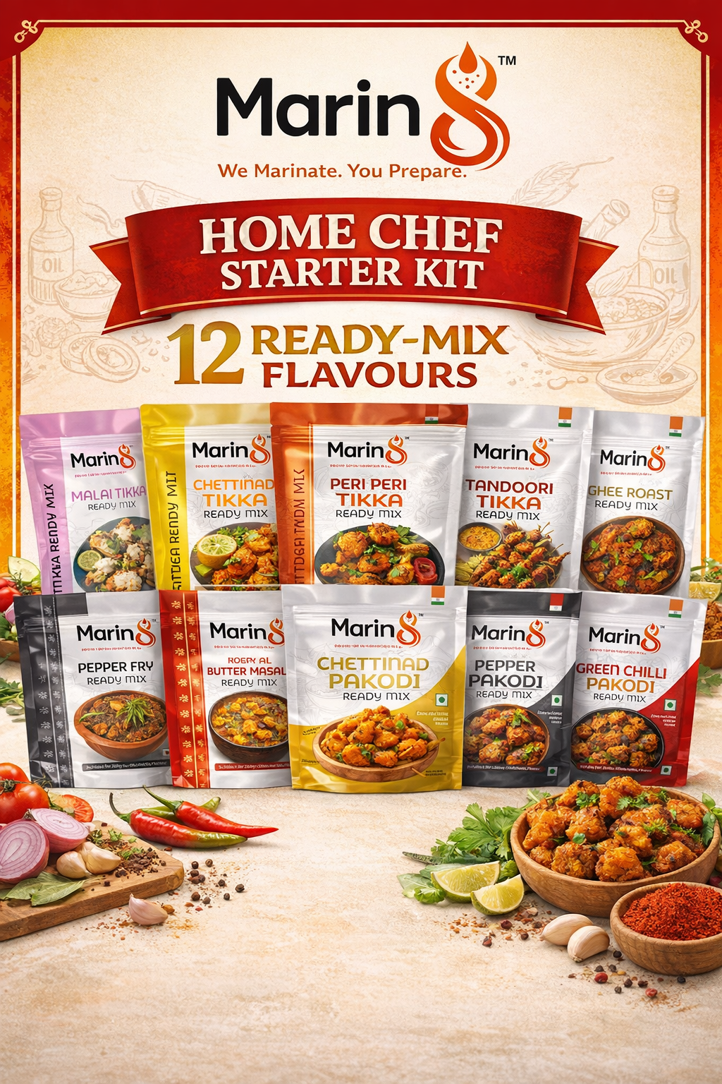 HOME CHEF STARTER KIT-COMBO